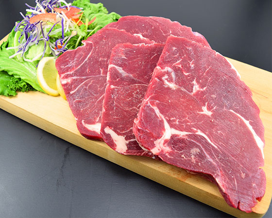牛肩ロースステーキ1kg 形不揃い 約3~6枚入