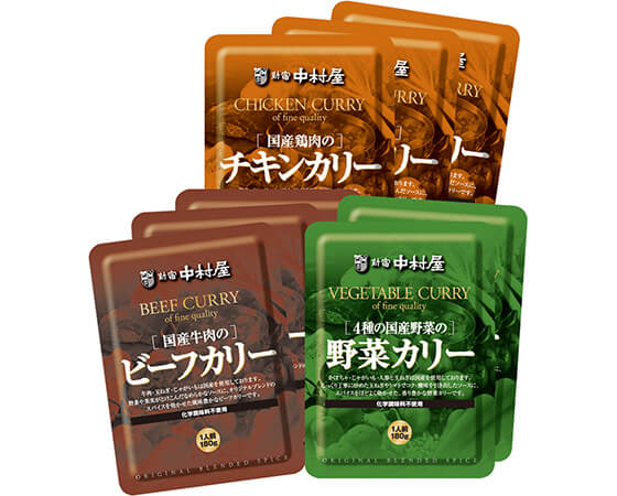 【ギフト】お中元 新宿中村屋レトルトカリー