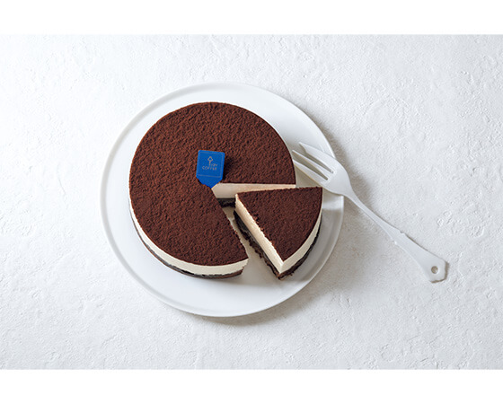 【クリスマスケーキ】KEY COFFEE監修キリマンジャロコーヒーのティラミス 直径約12cm ※お届け日:12月19日~24日