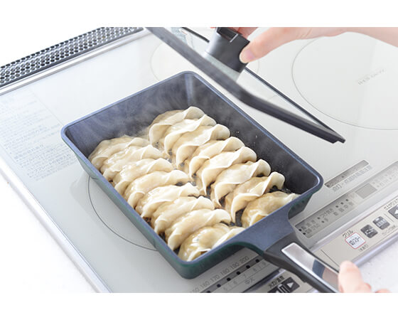 スーパーベルフィーナプレミアム 角型マルチパン ガラス蓋付