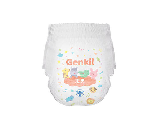 あんしん Genki!ふわもちタッチ Big大 24枚×6個 【おむつ】