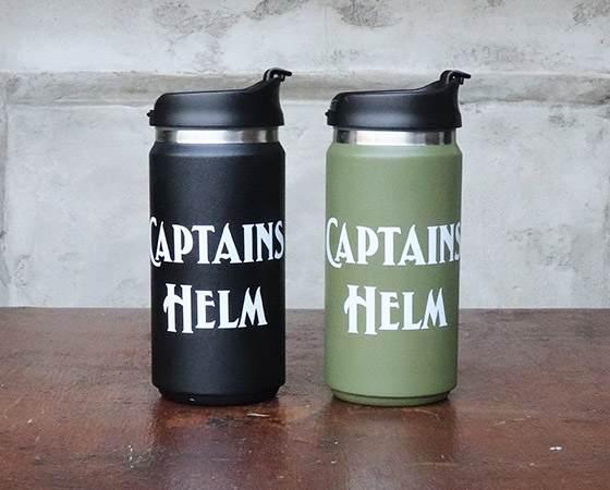 【CAPTAINS HELM】#THERMO STRAIGHT TUMBLER BLACK