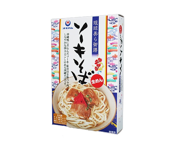 琉球美ら御膳 ソーキそば(生めん)(2食入り)×2セット