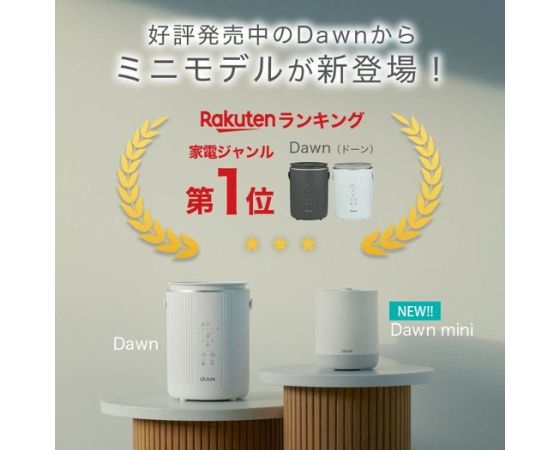 duux Dawn Mini スチーム式加湿器(グレージュ)