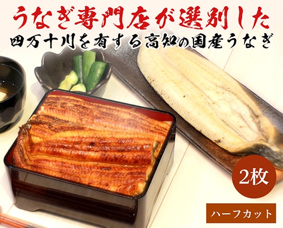 紅白セット(特上 かば焼き・白焼き 2枚セット)