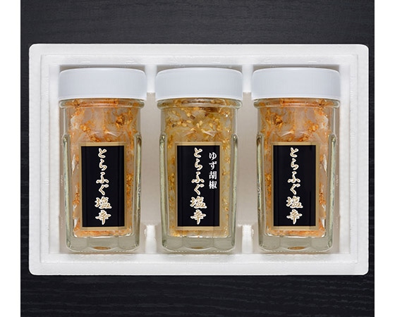 【ギフト】お歳暮 とらふく塩辛 3本セット(TS-40Y)