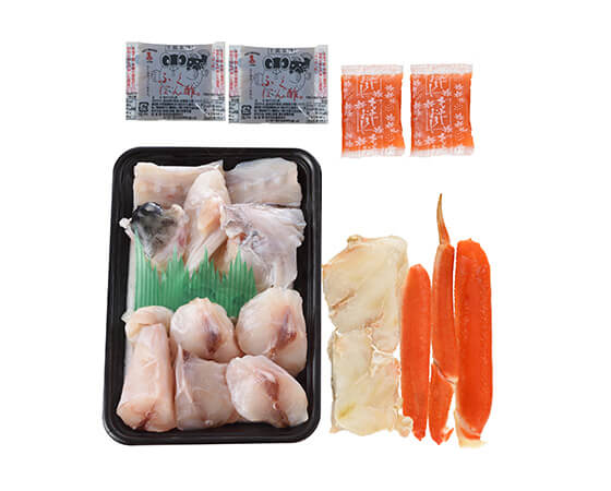 蟹とふくの紅白ちり鍋詰合せ(TNK-50F6Z)