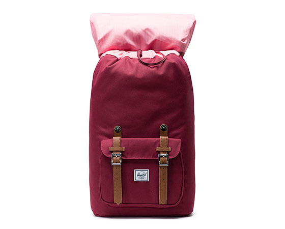 LITTLE AMERICA Windsor Wine/Tan Synthetic Leather