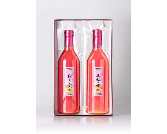 紅の夢・美紅の雫(りんごジュース) 720ml 2本セット