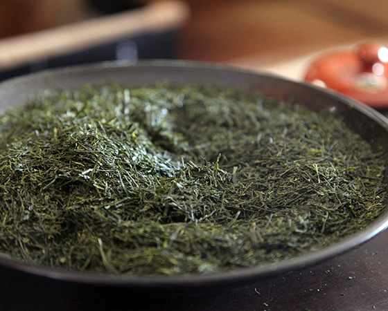 ほうじ茶、抹茶入り深蒸し茶のセット