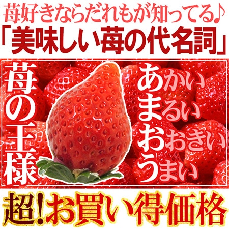 福岡産 博多 ”あまおういちご” 中粒 等級DX(デラックス) 1箱 2パック入り(1パック15粒前後/約270g)【予約 12月~4月】