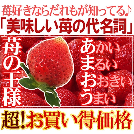 福岡産 博多 ”あまおういちご” 訳あり 約270g×4パック【予約 12月以降】