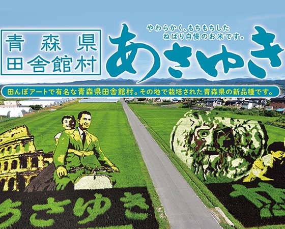 【令和元年産】青森県産あさゆき 2kg×2 出荷時期:11月上旬~