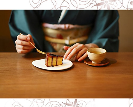 パリパリとした食感 加賀棒茶ぶりゅれ