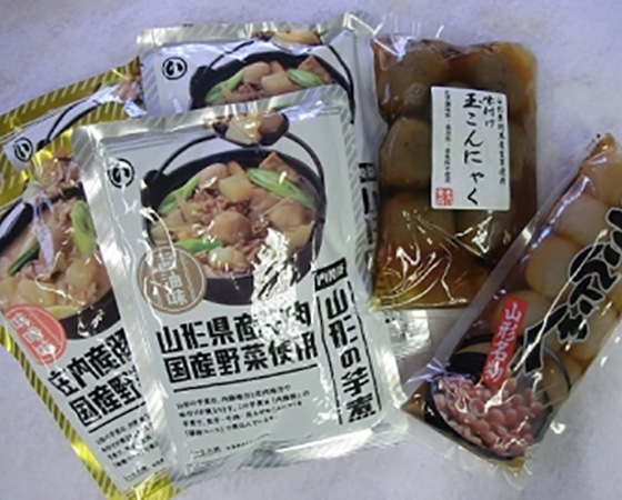 「やまがたの味」お得用Bコース:山形の芋煮などのセット!