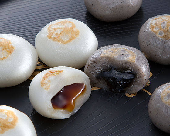 和菓子 京都 みたらし逆団子【醤油・ごま】各4個入