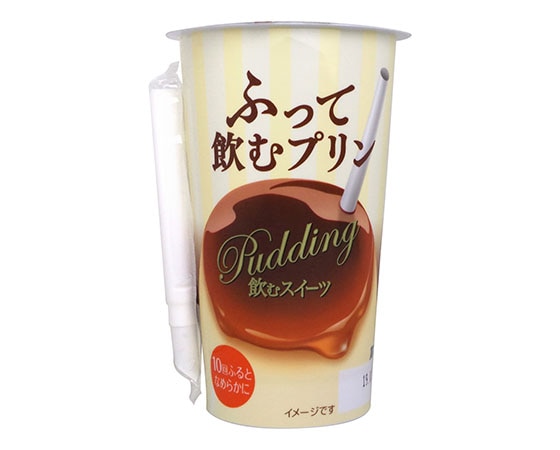 シェイクするごとに食感が変わる「ふって飲むプリン」12本
