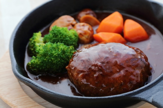 荏胡麻(えごま)豚入り煮込みハンバーグ(160g×2ケ入り・5箱)