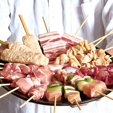 手刺しにこだわった本格派!!九州産焼き鳥セット22本入り