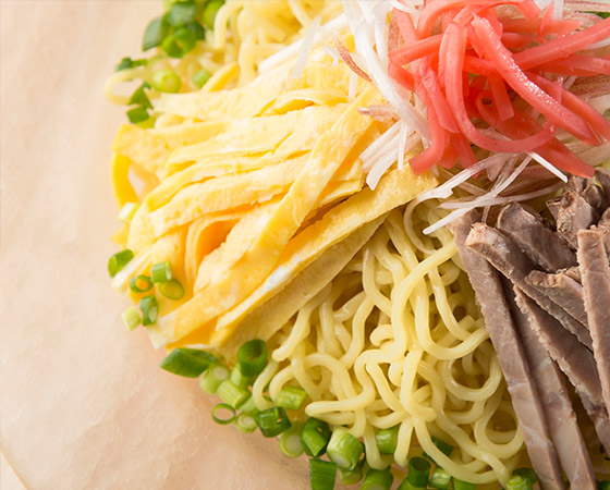 【夏季限定】極細の冷やし中華4食 濃厚ごまだれ付き