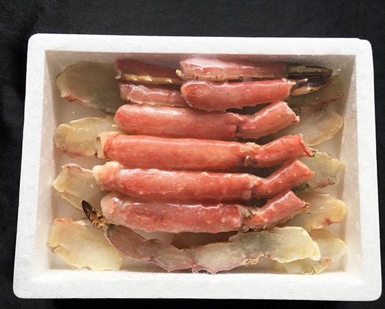 生タラバガニ カット済み ハーフポーション 800g
