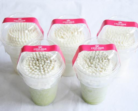 ついんスター 芸術ソフト バニラ・抹茶セット
