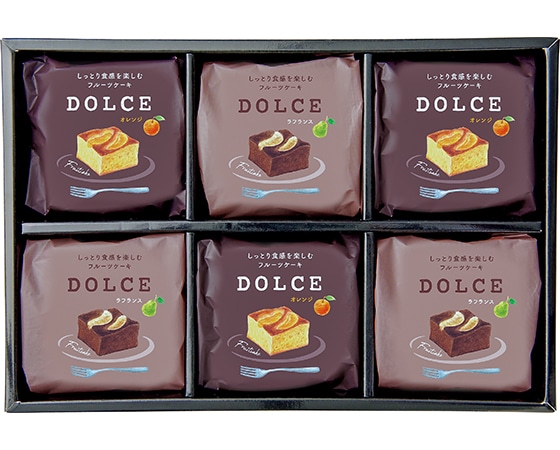 ホシフルーツ しっとりフルーツケーキ DOLCE6個