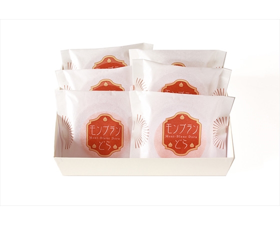菓心谷常 モンブランどら焼き 6個