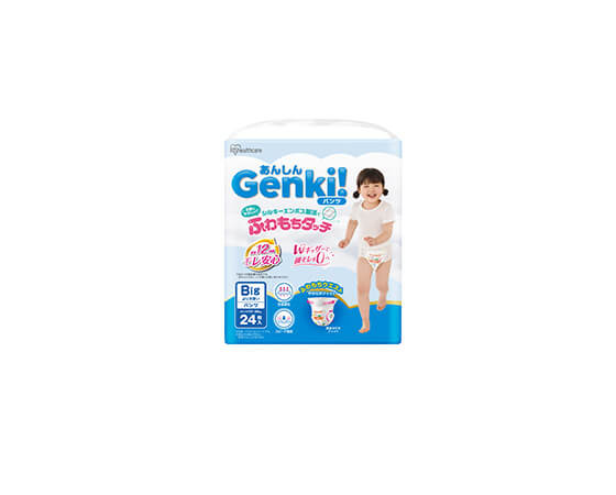 あんしん Genki!ふわもちタッチ Big大 24枚×6個 【おむつ】