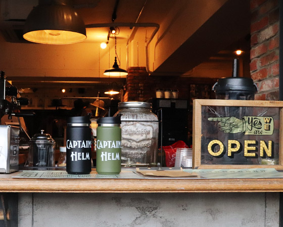 【CAPTAINS HELM】#THERMO STRAIGHT TUMBLER OLIVE