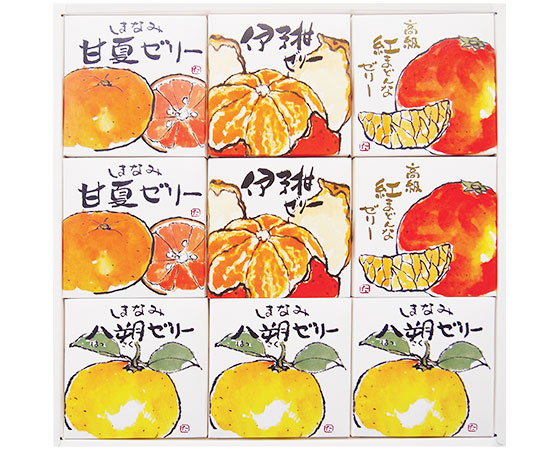 瀬戸内しまなみ柑橘物語 ゼリー4種9個入