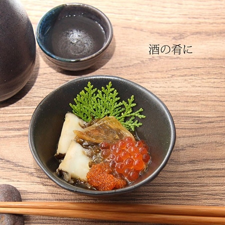 中村家の海鮮醤油漬 いくら、ふかひれ、あわびが入った贅沢な逸品!海の宝箱