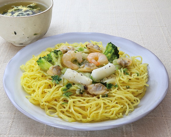 海鮮パスタ、焼きそば5種セット