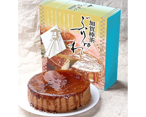 パリパリとした食感 加賀棒茶ぶりゅれ