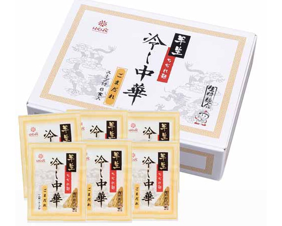 生粋麺太 冷やし中華 ごまだれ(6食入り)