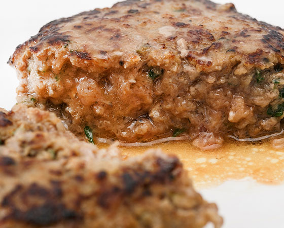 【ギフト】お中元 ラ・ベットラ・ダ・オチアイ 落合務監修 香味野菜と牛肉100%のハンバーグ8個