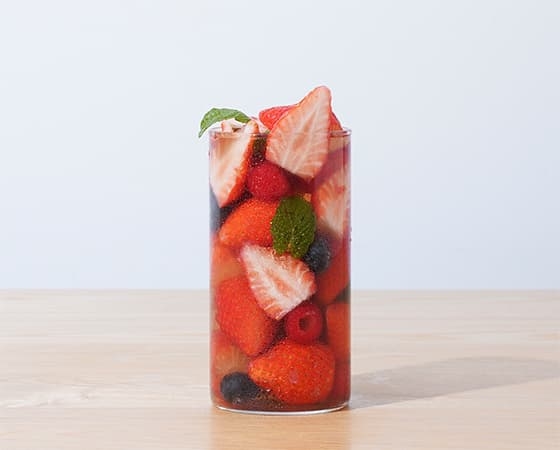 水出しできる。おいしいハーブティー いちごとハイビスカス6ヶ入