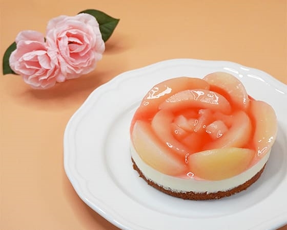 ホワイトピーチレアチーズ 290g(4号ホール)