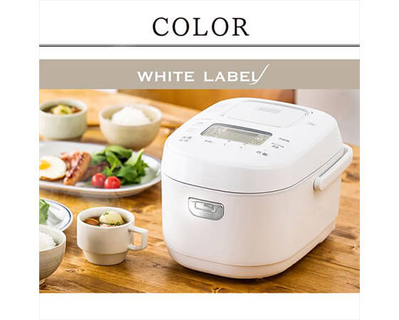 銘柄炊き IHジャー炊飯器 3合 WLRC-IK30-W