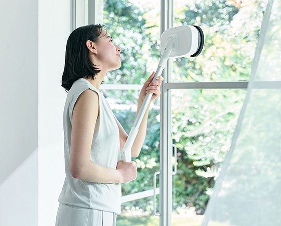 AiMY プレミアムモップクリーナー 専用モップパッド追加4枚付き