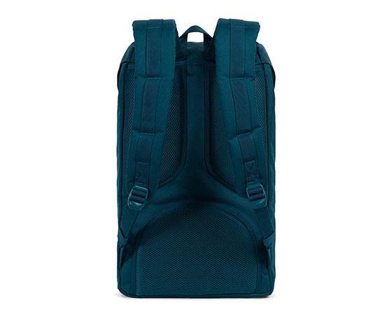 LITTLE AMERICA Deep Teal/Tan Synthetic Leather