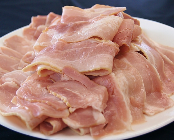 【訳あり】無塩せきベーコン切落し2kg