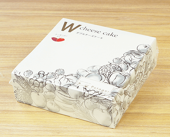 ポタジエ監修Wチーズケーキ~さつまいもとりんご