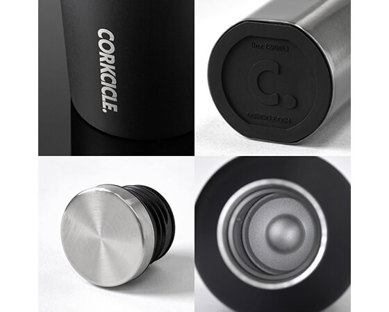 CORKCICLE CANTEEN Matte Black 16oz(470ml)