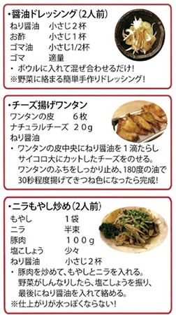 減塩醤油・ねり醤油 ノーマル・刻みしょうが入りセット