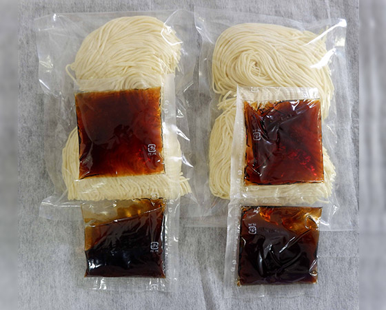 【夏季限定】極細の冷やし中華4食 レモン(醤油味)スープ付き
