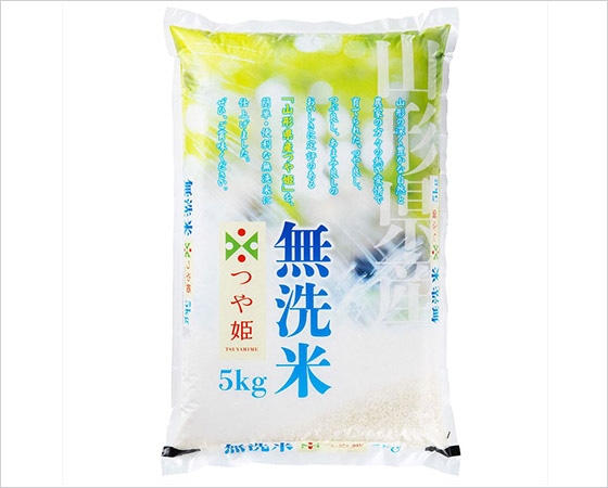 【予約】【令和元年産】山形県産つや姫(無洗米) 5kg×2袋