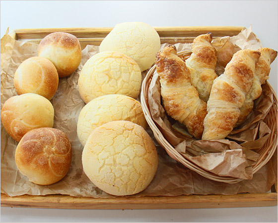ふくらむ魔法の冷凍パン国産小麦セット