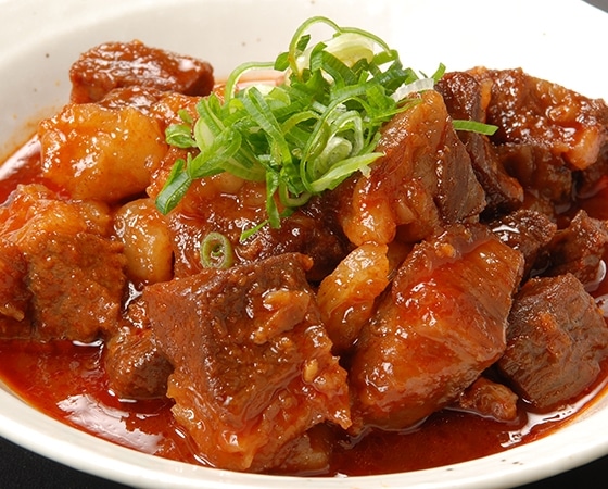赤身ゴロゴロ!韓国風牛すじ煮込み600g(300g×2袋)