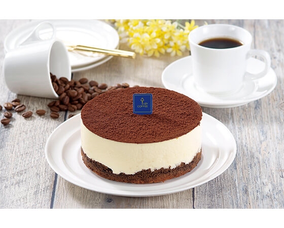 【クリスマスケーキ】KEY COFFEE監修キリマンジャロコーヒーのティラミス 直径約12cm ※お届け日:12月19日~24日